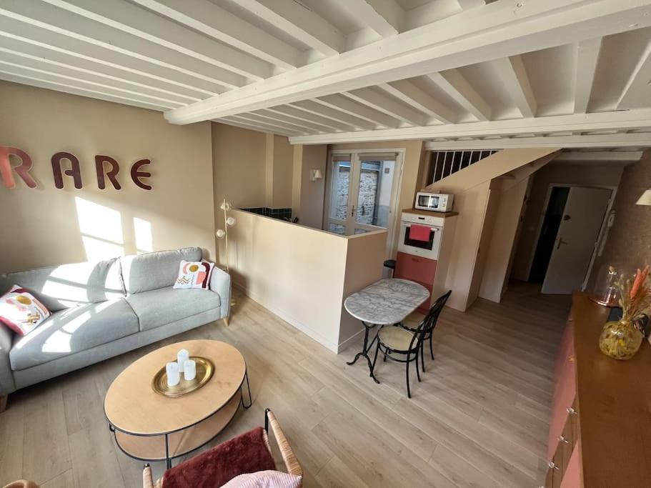Duplex 50M2 Renove, Hyper-Centre, St Sauveur Appartement Caen Buitenkant foto