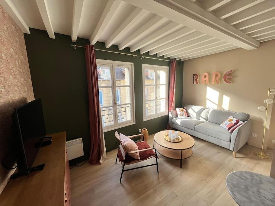 Duplex 50M2 Renove, Hyper-Centre, St Sauveur Appartement Caen Buitenkant foto
